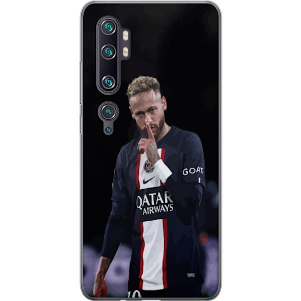 Xiaomi Mi Note 10 Pro Gennemsigtig cover Neymar