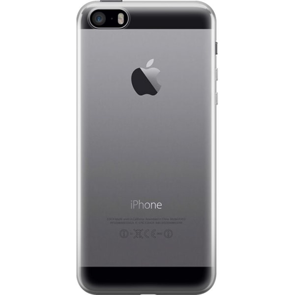 Apple iPhone SE (2016) Läpinäkyvä Kuoret TPU