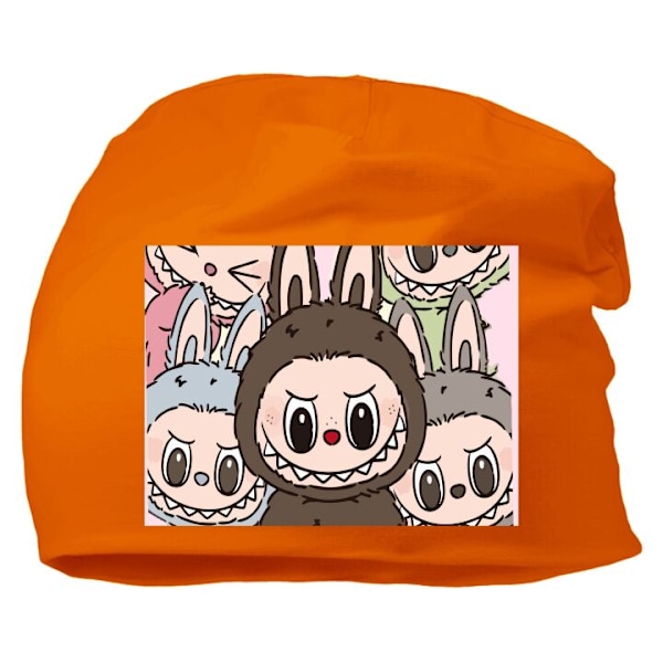 Mössa för Vuxen | Varm Beanie i Mjukt Material Labubu Classics Orange one size