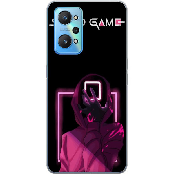 Realme GT Neo2 Läpinäkyvä kuori Squid Game Teema Suosittu Sarja Motiivi Graafinen Ikoninen Suunnittelu Aasialainen Popkulttuuri Jännitys Draama