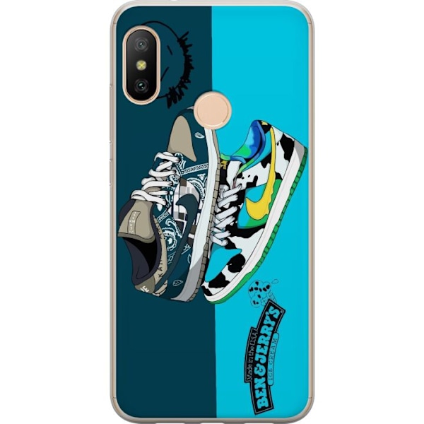 Xiaomi Redmi 6 Pro Gjennomsiktig deksel Nike