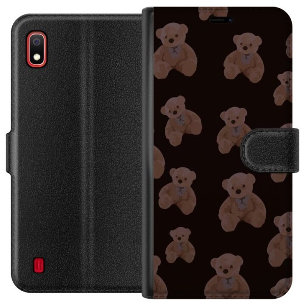 Samsung Galaxy A10 Plånboksfodral En björn flera björnar