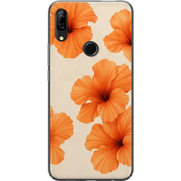 Huawei P Smart Z Läpinäkyvä kuori Papaya Punch