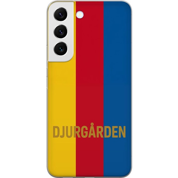 Samsung Galaxy S22+ 5G Läpinäkyvä kuori Djurgården – jalkapallo