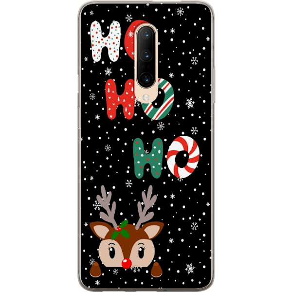 OnePlus 7 Pro Läpinäkyvä kuori HO HO HO