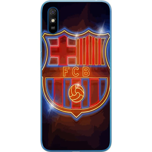 Xiaomi Redmi 9A Läpinäkyvä kuori FC Barcelona