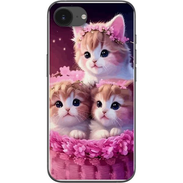 Kompatibelt Mobilskal till Apple iPhone 16e Katter