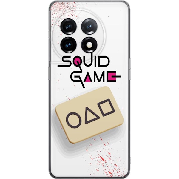 OnePlus 11R Läpinäkyvä kuori Squid Game