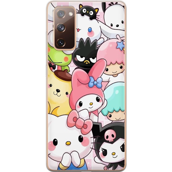 Samsung Galaxy S20 FE Genomskinligt Skal Kawaii Sanrio Crew
