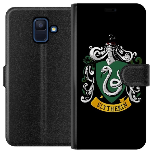 Samsung Galaxy A6 (2018) Plånboksfodral Harry Potter - Slythe