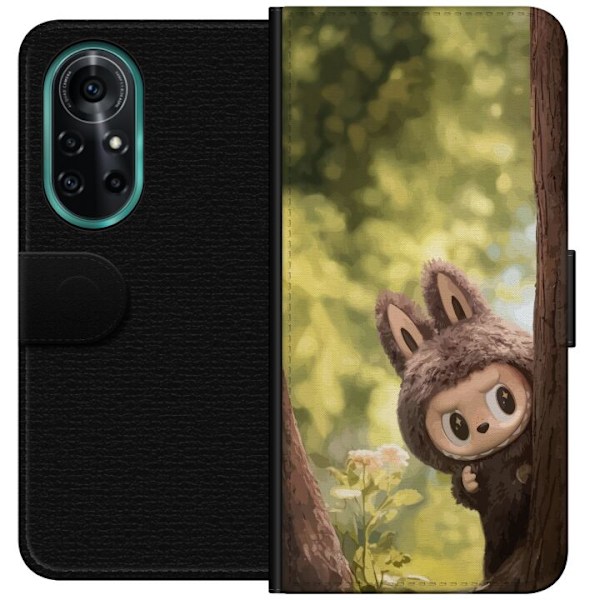 Huawei nova 8 Pro Plånboksfodral Labubu Graffiti Vibes – Gatukonst i monsterform
