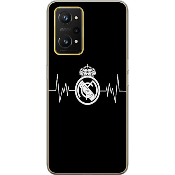 Realme GT Neo 3T Läpinäkyvä kuori Real Madrid CF