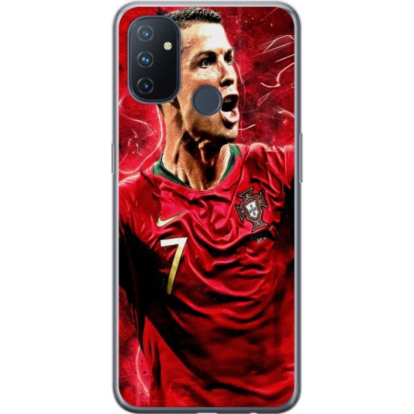 OnePlus Nord N100 Gennemsigtig cover Cristiano Ronaldo