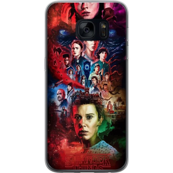 Samsung Galaxy S7 Läpinäkyvä kuori Stranger Things