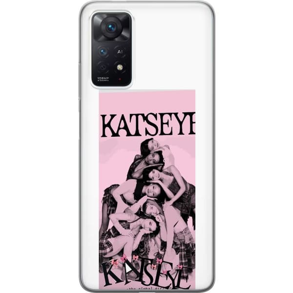 Kompatibel Mobilcover til Xiaomi Redmi Note 11 Pro KATSEYE i rosa pink
