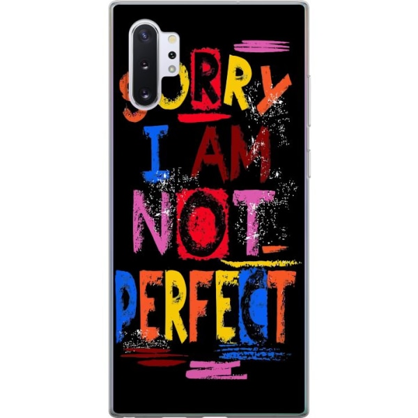 Samsung Galaxy Note10+ Läpinäkyvä kuori Sorry