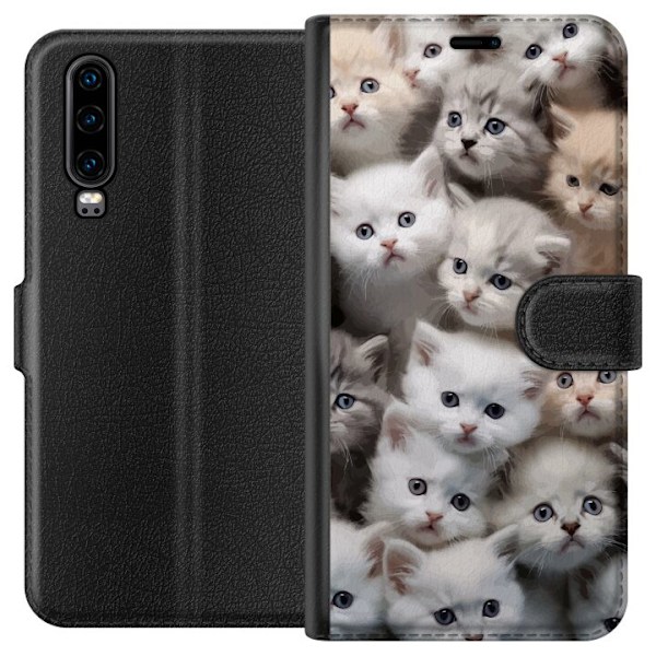 Huawei P30 Lompakkokotelo Katter