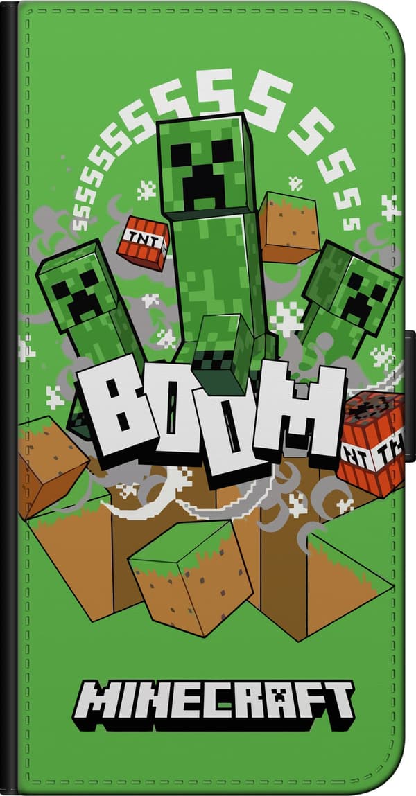 Yhteensopiva Lompakkokotelo OnePlus 9 Pro Minecraft Boom