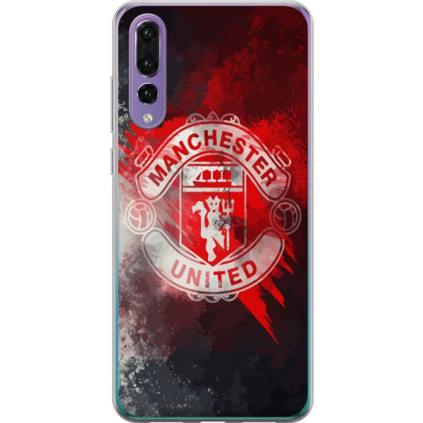 Huawei P20 Pro Gennemsigtig cover Manchester United