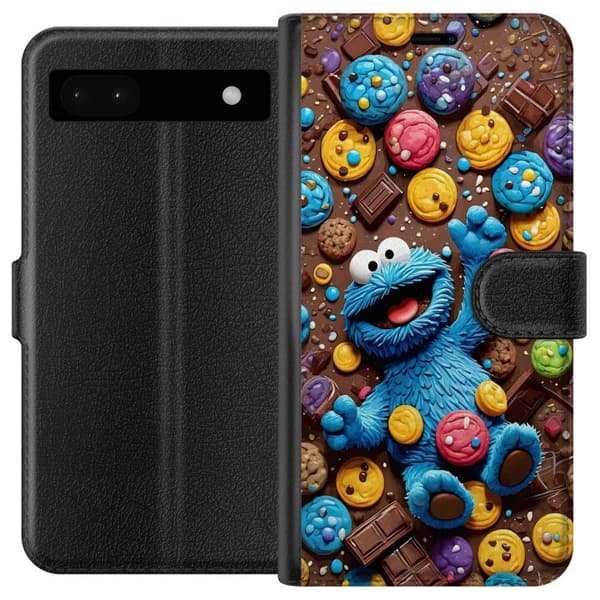 Kompatibel Tegnebogsetui til Google Pixel 6a Kakmonster bland kakor