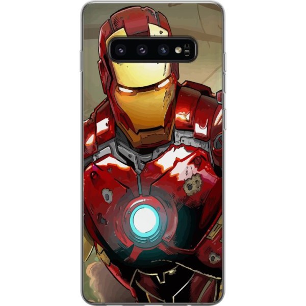 Samsung Galaxy S10 Deksel / Mobildeksel - Iron Man - Marvel