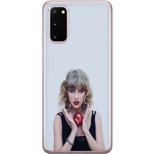 Samsung Galaxy S20 Läpinäkyvä kuori Taylor Swift