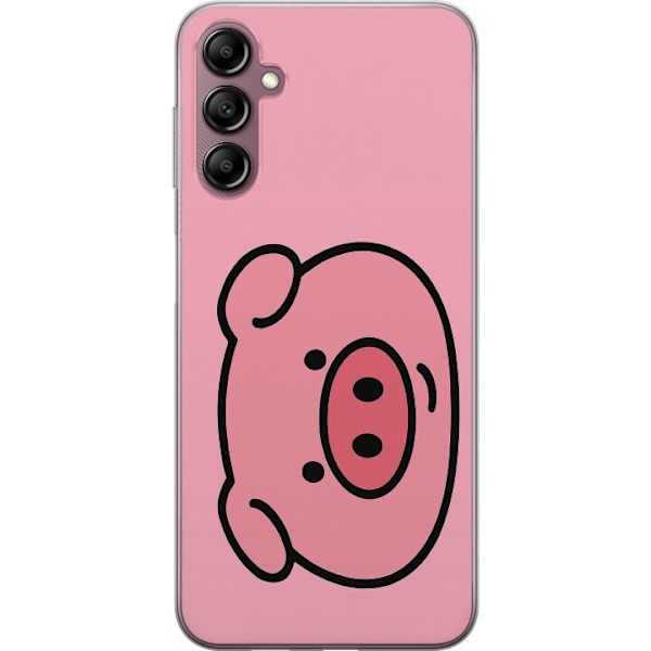 Samsung Galaxy A14 5G Gennemsigtig cover Kawaii Piggy