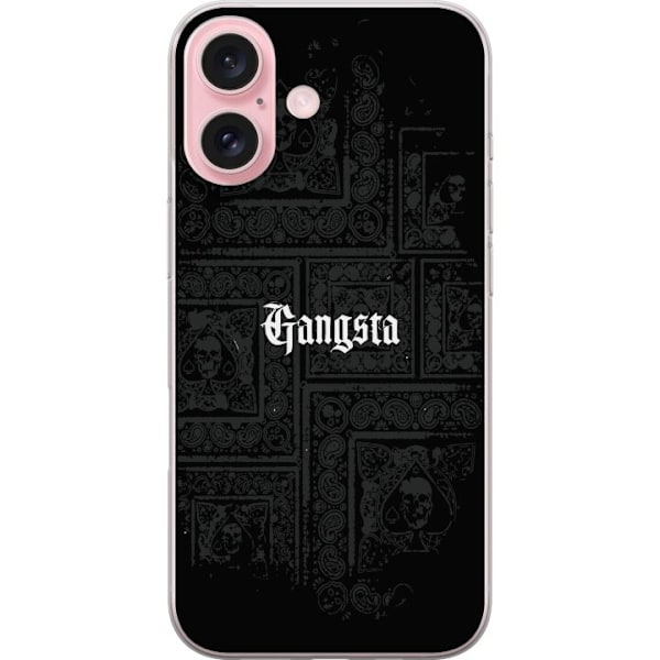 Apple iPhone 16 Gjennomsiktig deksel Gangsta