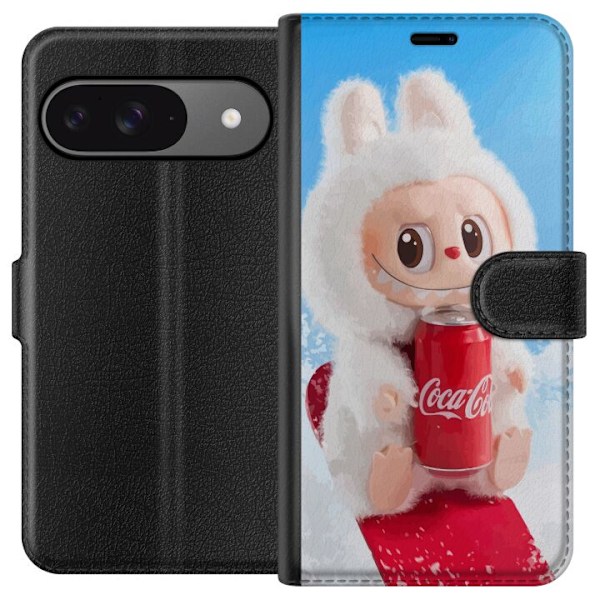 Google Pixel 9 Pro Lompakkokotelo Labubu Summer Edition