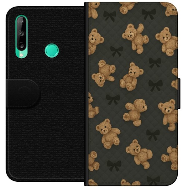 Huawei P40 lite E Lompakkokotelo Teddy Halauksia
