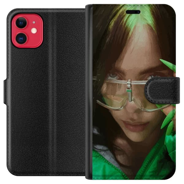 Yhteensopiva Lompakkokotelo Apple iPhone 11 Billie Eilish