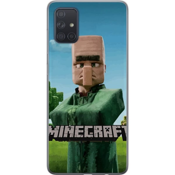 Samsung Galaxy A71 Läpinäkyvä kuori A Minecraft Movie