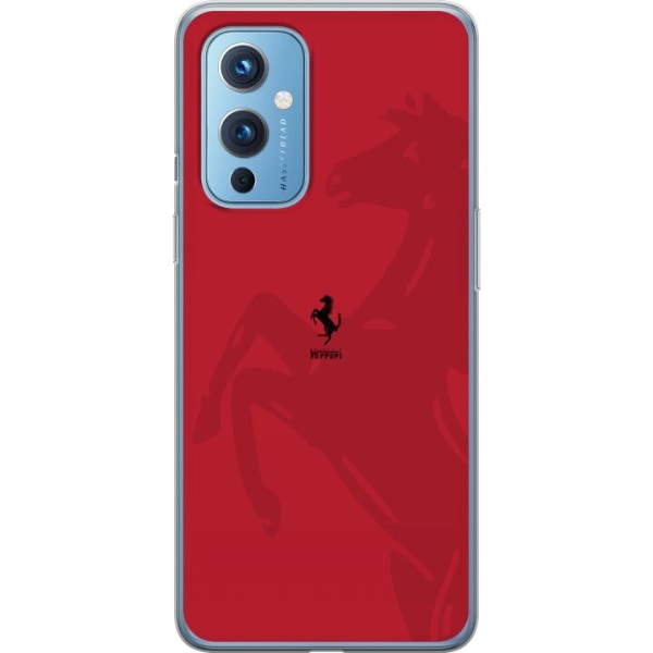 OnePlus 9 Gennemsigtig cover Ferrari