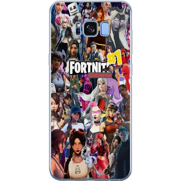 Samsung Galaxy S8 Gjennomsiktig deksel Fortnite