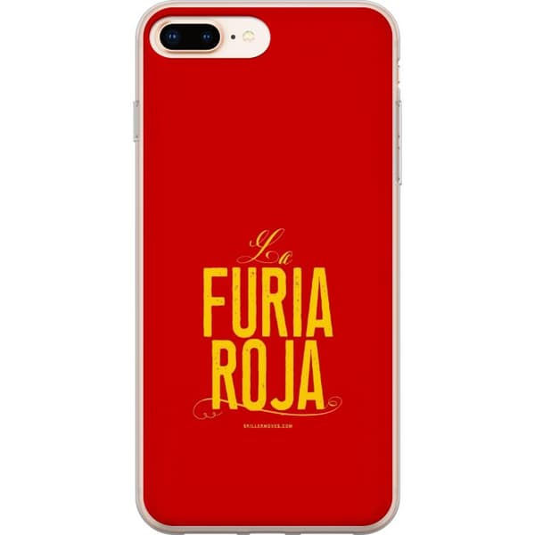 Kompatibelt Mobildeksel til Apple iPhone 8 Plus La Furia Roja rød