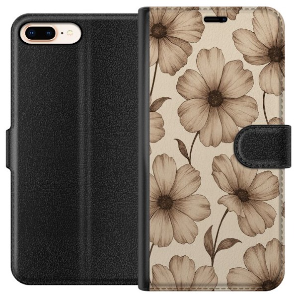 Apple iPhone 8 Plus Tegnebogsetui Pastel Rush