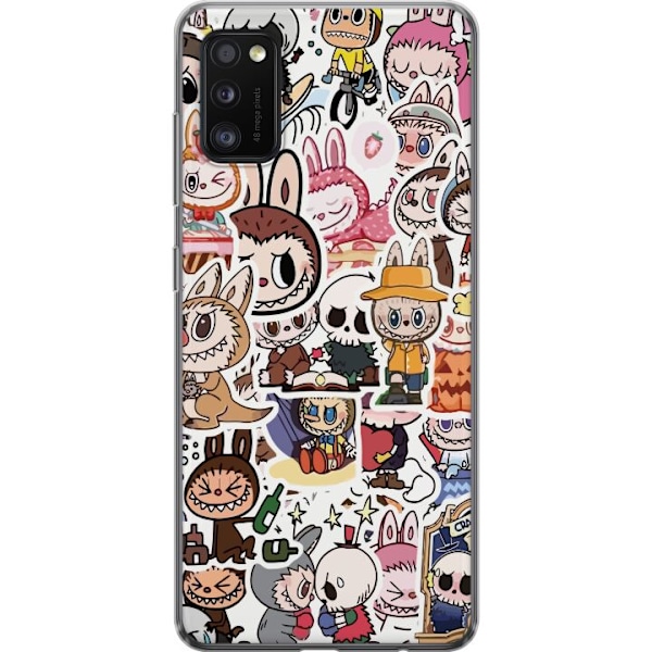 Samsung Galaxy A41 Genomskinligt Skal Labubu All-Stars – POP