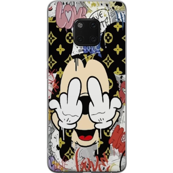 Huawei Mate 20 Pro Gennemsigtig cover Mickey Mouse LV