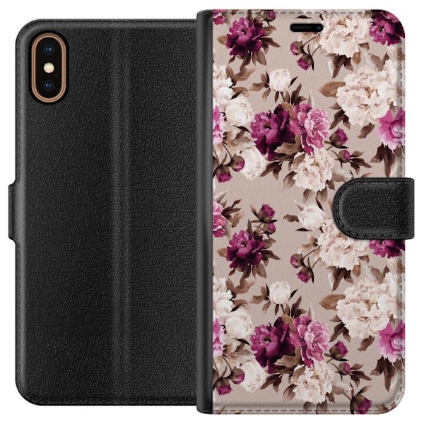 Apple iPhone XS Lommeboketui efflorerescerende