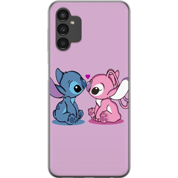 Samsung Galaxy A04s Läpinäkyvä kuori Lilo ja Stitch