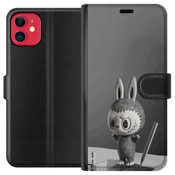 Apple iPhone 11 Plånboksfodral Pop Mart MEGA LABUBU LABUBU Sk