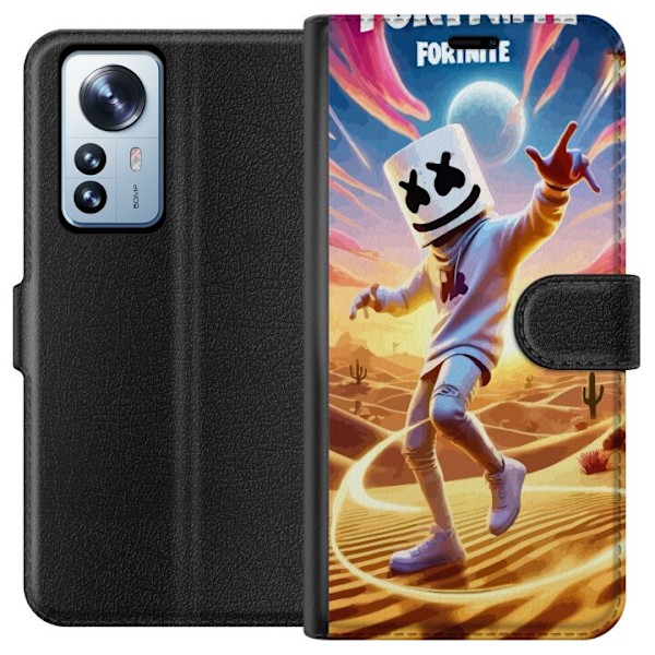 Xiaomi 12 Pro Tegnebogsetui Fortnite