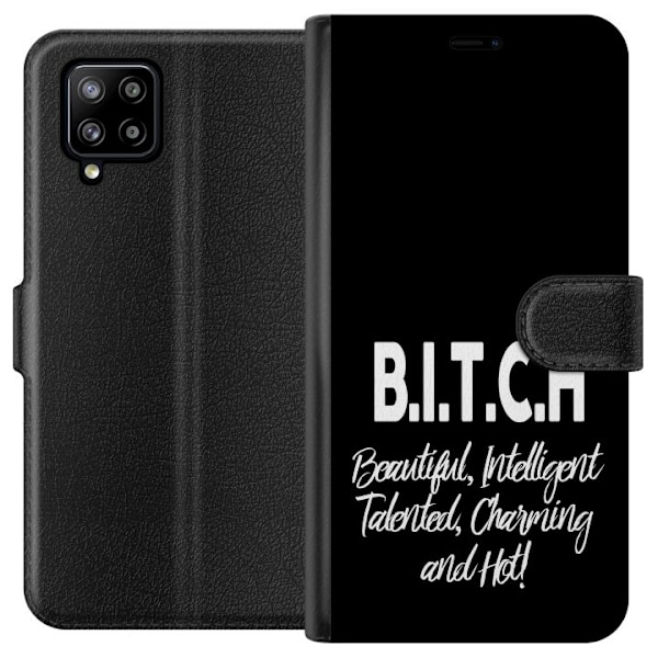 Samsung Galaxy A42 5G Plånboksfodral Text