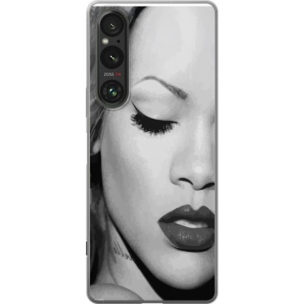 Sony Xperia 1 V Genomskinligt Skal Rihanna – Aesthetic Edit 2025