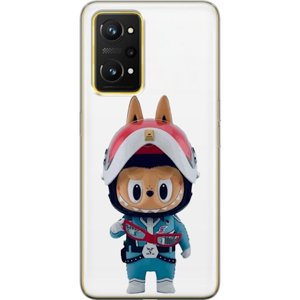 Realme GT Neo 3T Gjennomsiktig deksel How2work Labubu Monstren