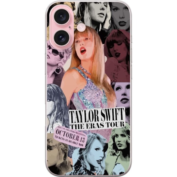 Apple iPhone 16 Läpinäkyvä kuori Taylor Swift Värit