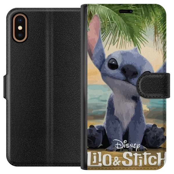 Apple iPhone XS Tegnebogsetui Kærlig – Med Hjerter & Kawaii
