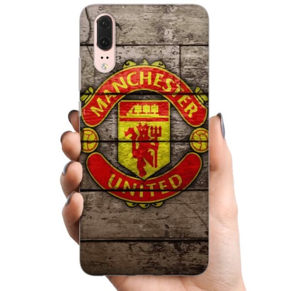 Huawei P20 TPU Matkapuhelimen kuori Manchester United FC