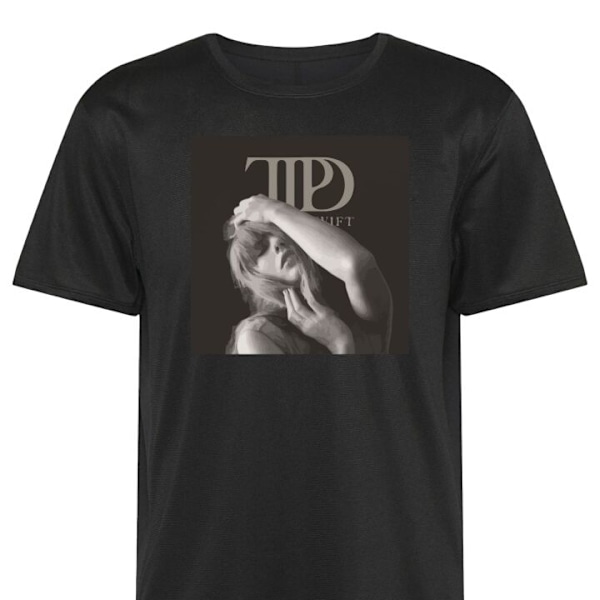 Trænings T-shirt | Sport T-shirt til Voksen Taylor Swift sort 4X-Large