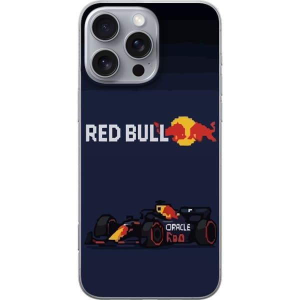 Kompatibelt Mobildeksel til Apple iPhone 16 Pro Max Pixelracer i retrostil svart